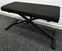 Load image into Gallery viewer, Black Metal Frame Height Adjustable Piano Stool