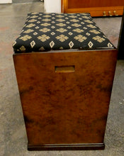 Load image into Gallery viewer, J. Strohmenger Baby Grand Piano With Half-Moon Lid in book matched burl walnut